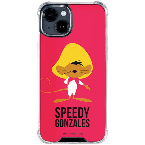 Looney Tunes Speedy Gonzales Identity iPhone 15 Clear Case